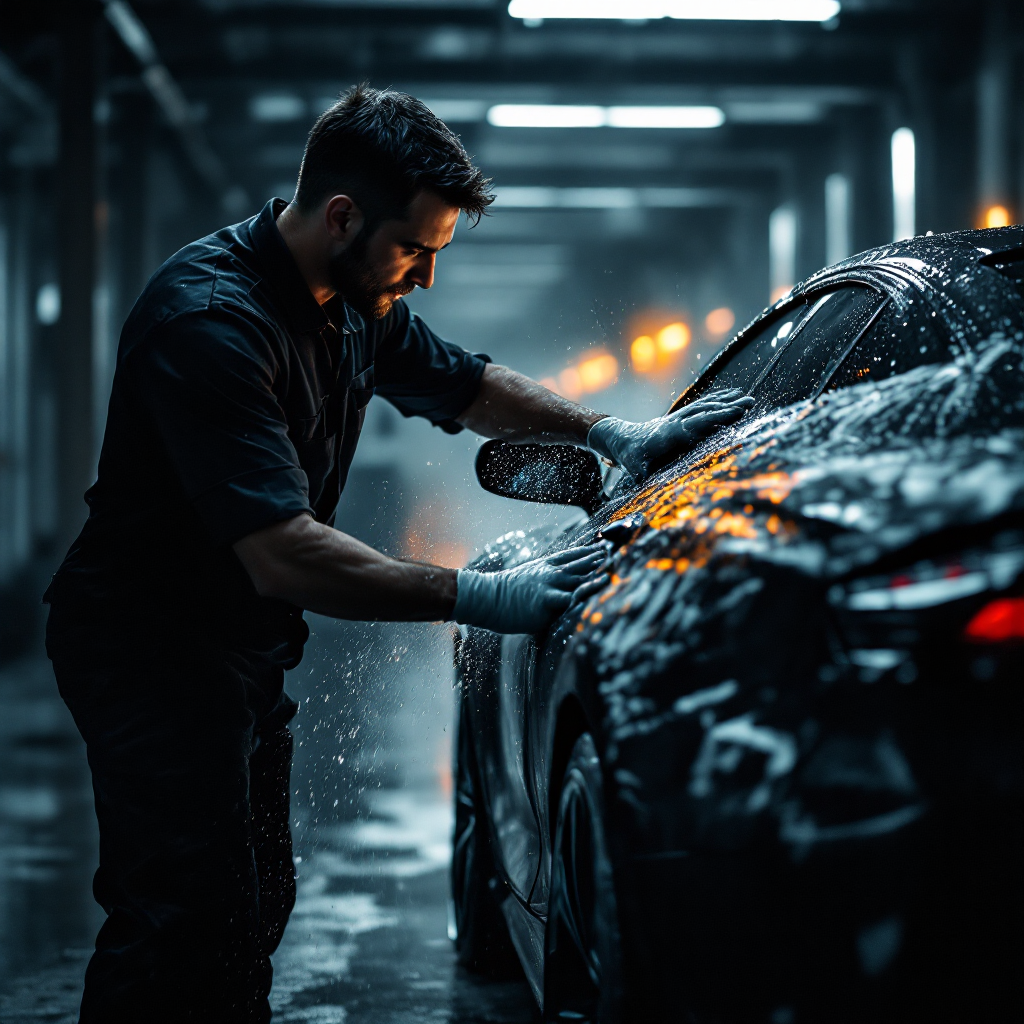 Professional full car detailing in Prague