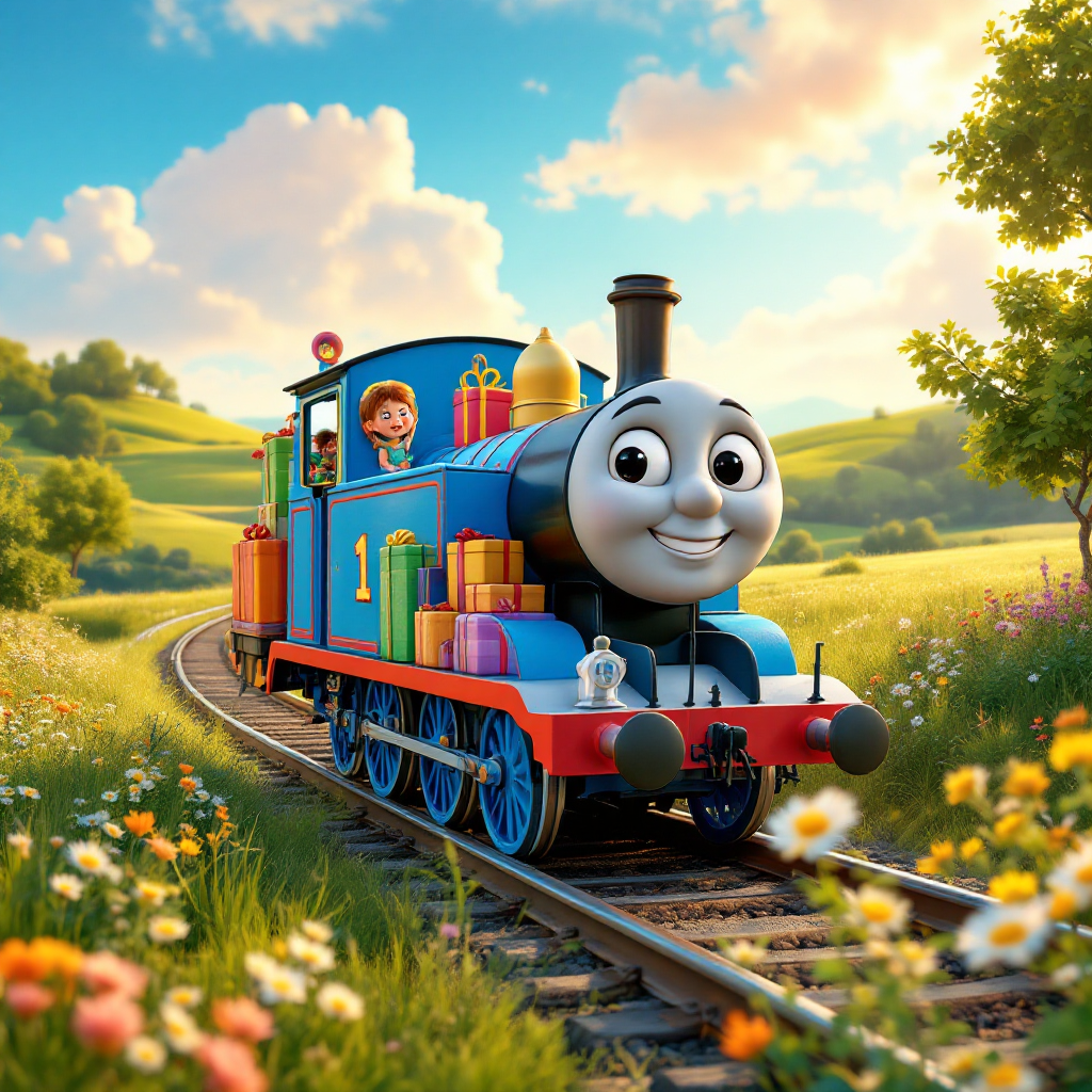 Toby the Train on a magical countryside adventure