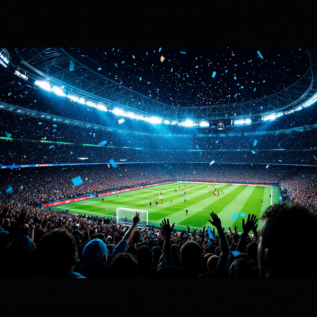 Sports stadium atmosphere