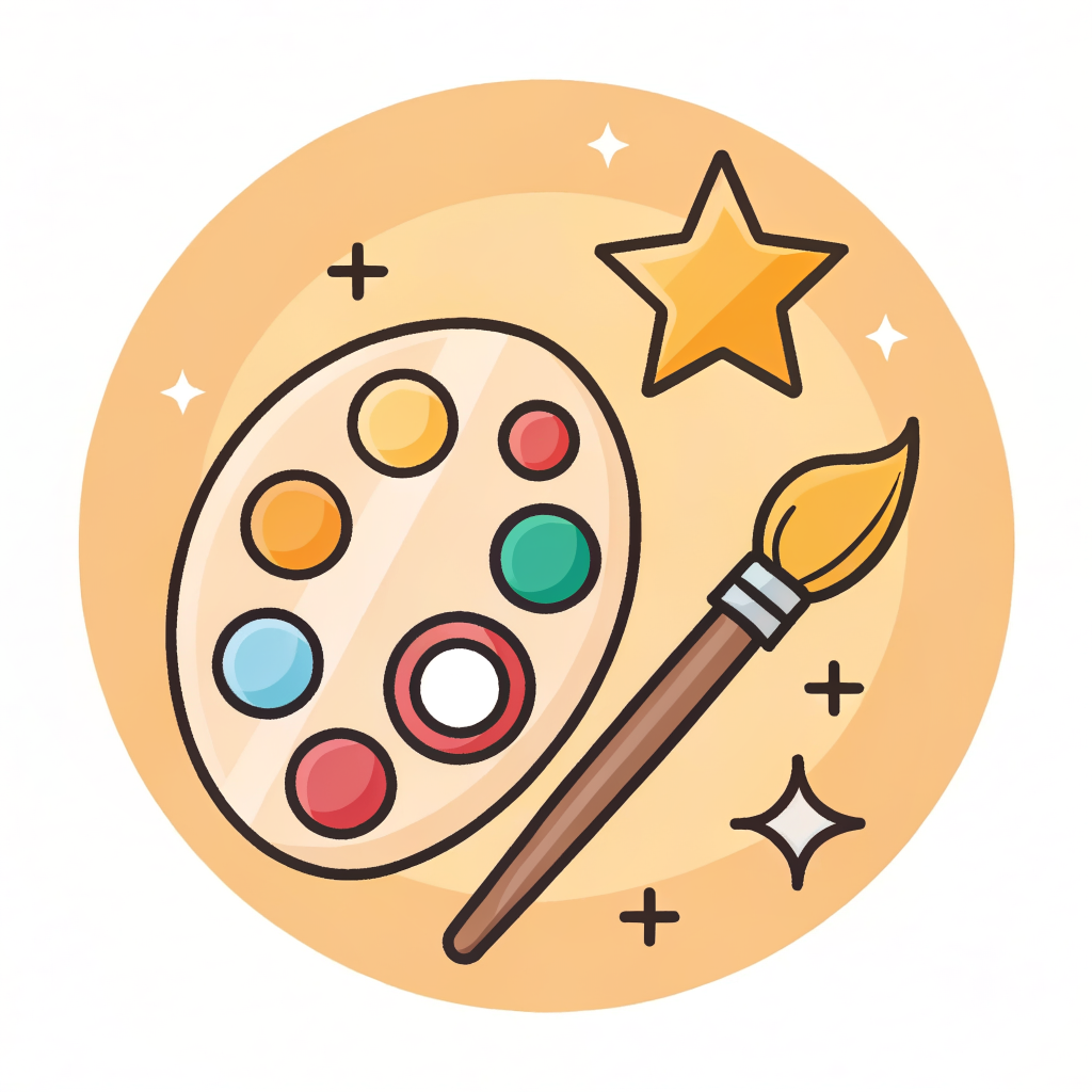 AI image and design tools icon