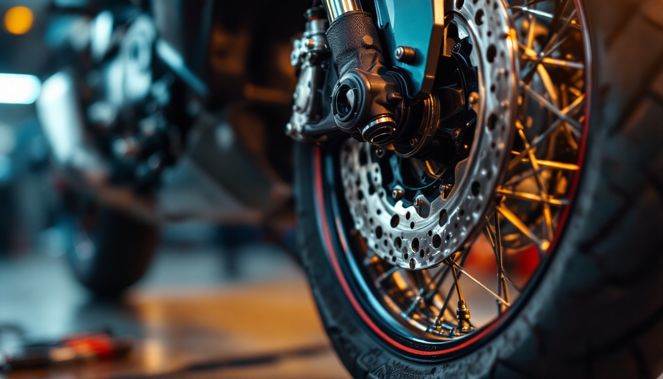 Cambio de cubiertas moto