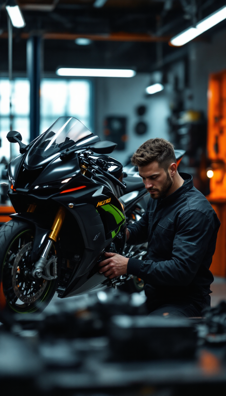 Service de motos