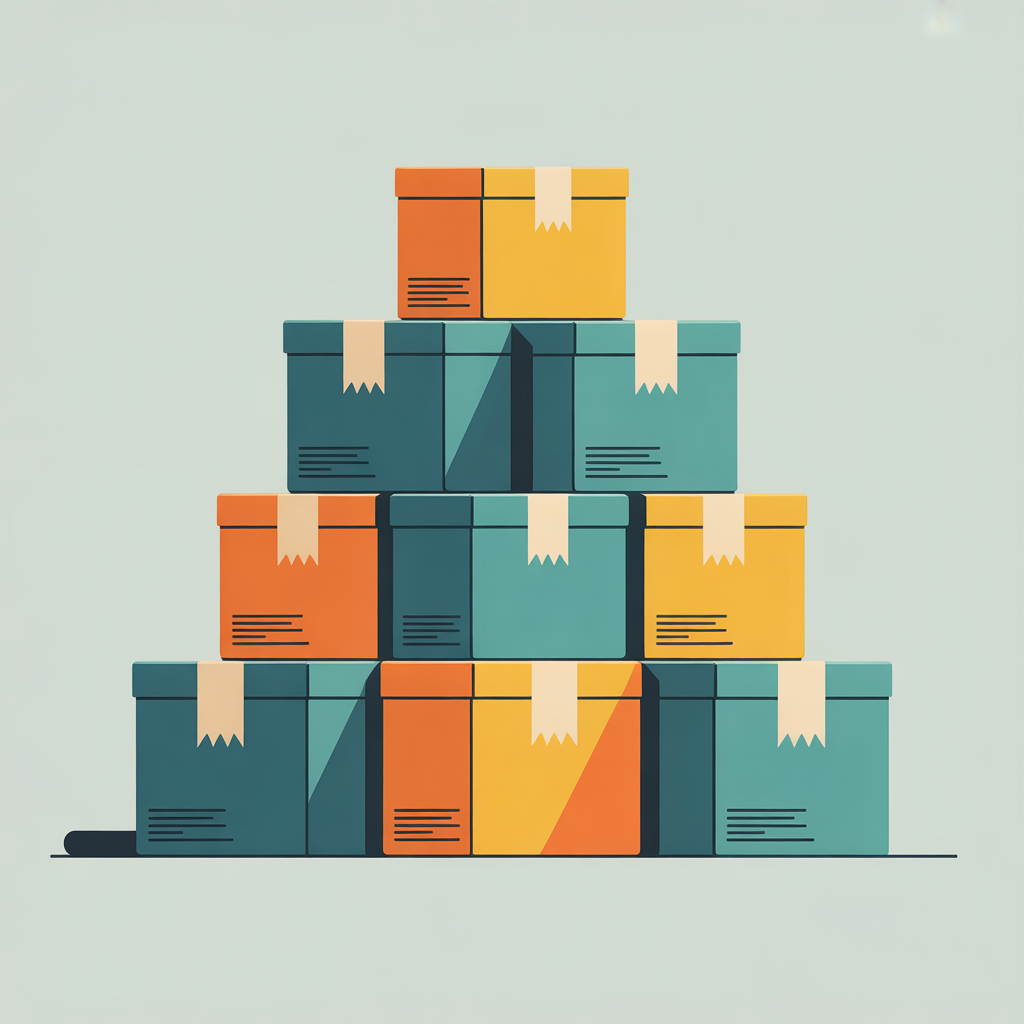 Professional packing icon