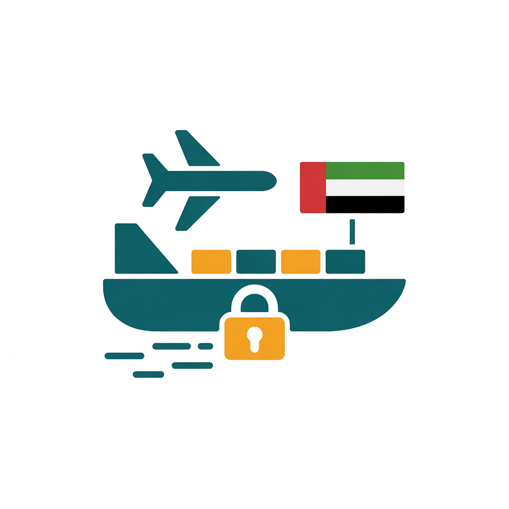 UAE international moving icon