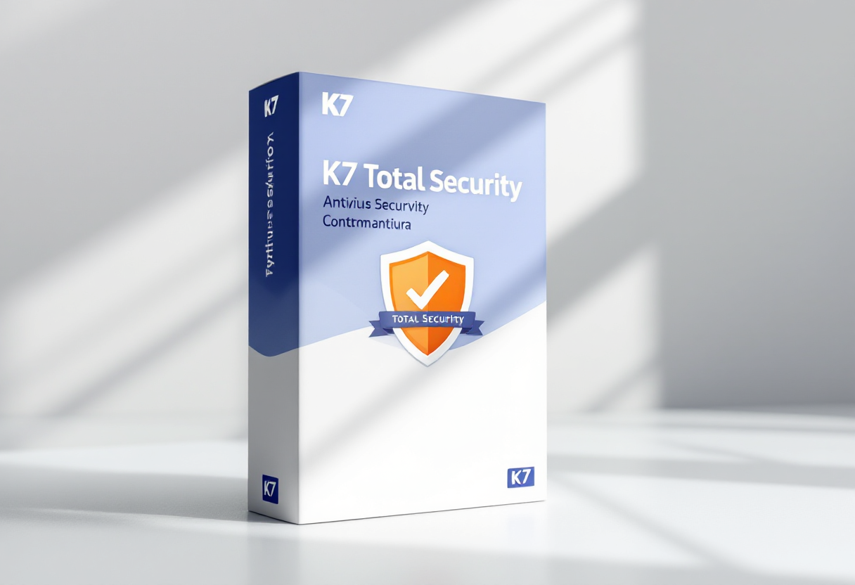 K7 Total Security 1 User 1 Year license key product image