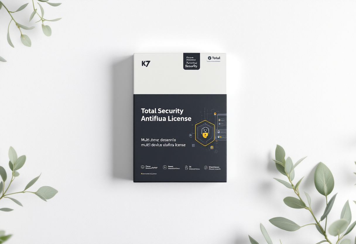 K7 Total Security 3 Users 1 Year license key product image