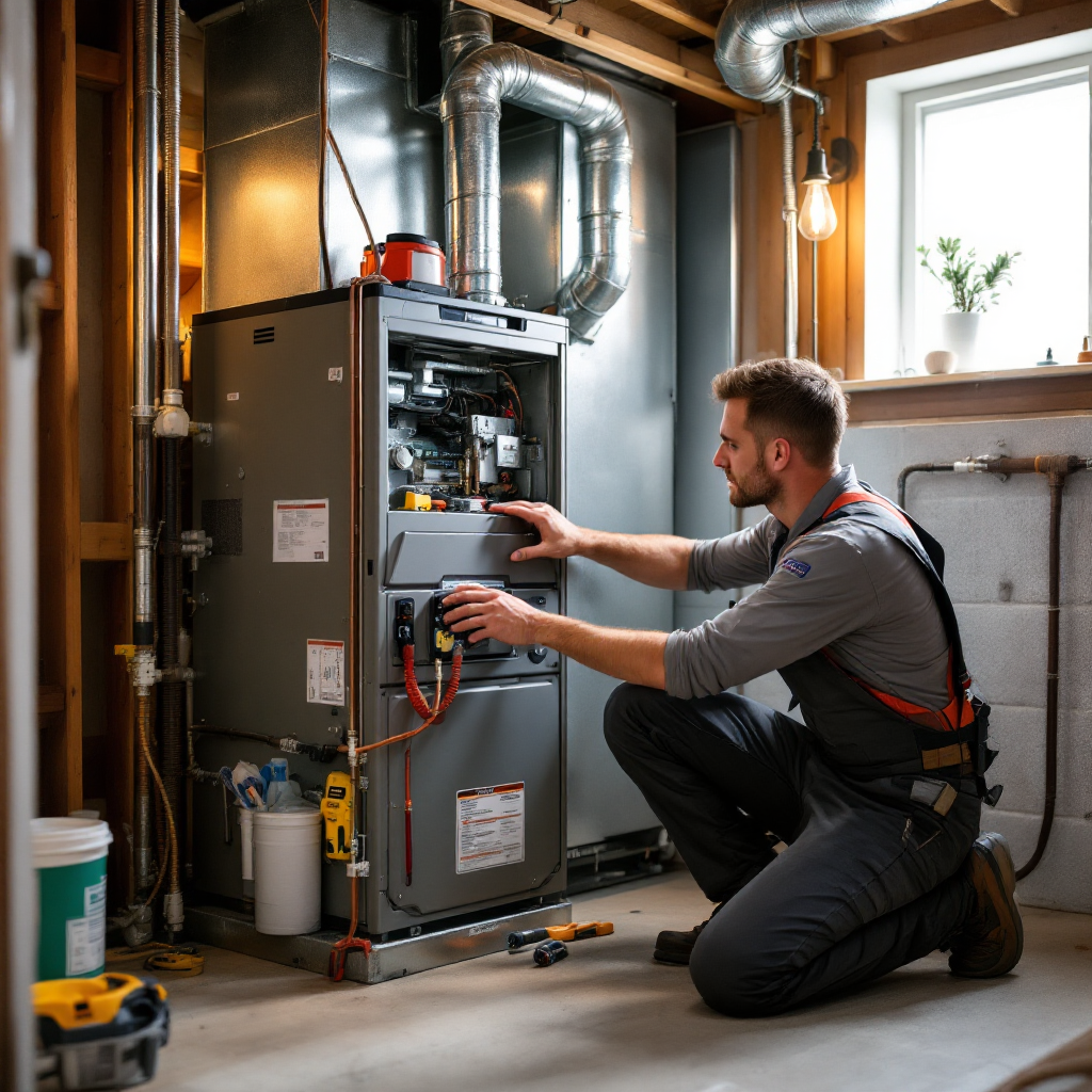 Furnace and heating service