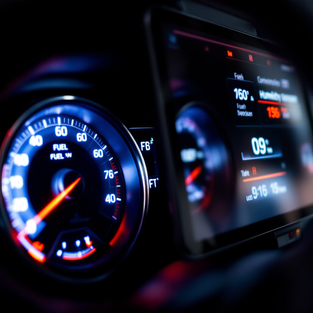 Vehicle monitoring dashboard