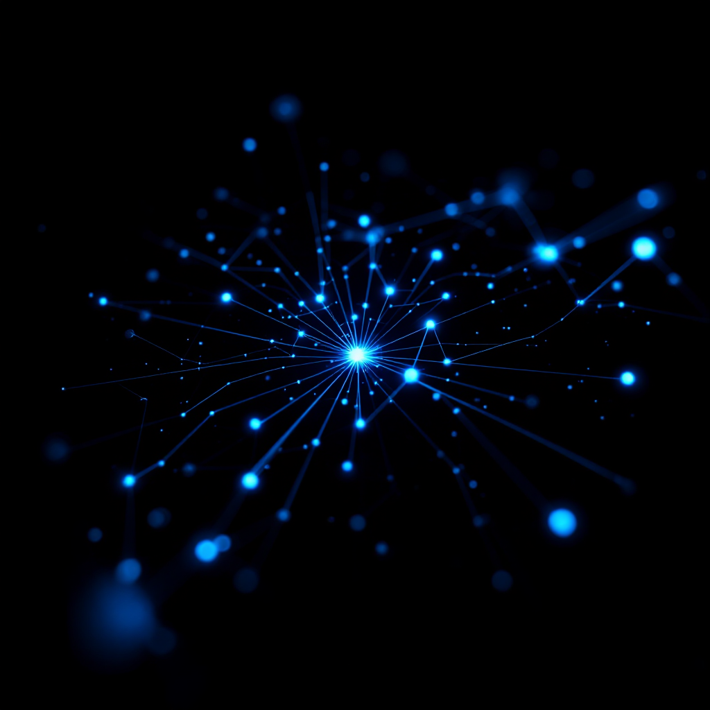 Creator distribution network visualization