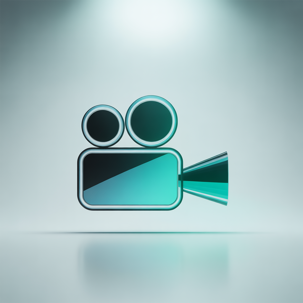 Movie camera icon