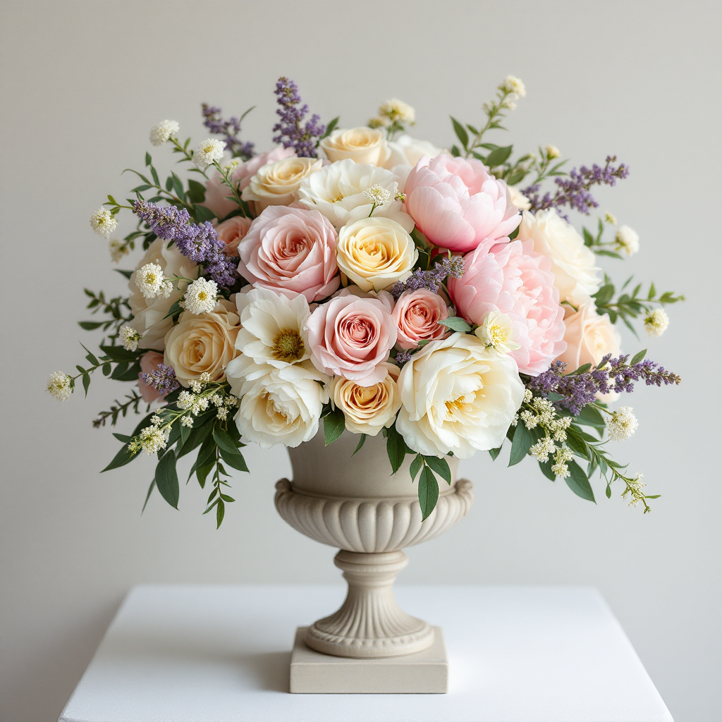 Blush Urn Arrangement