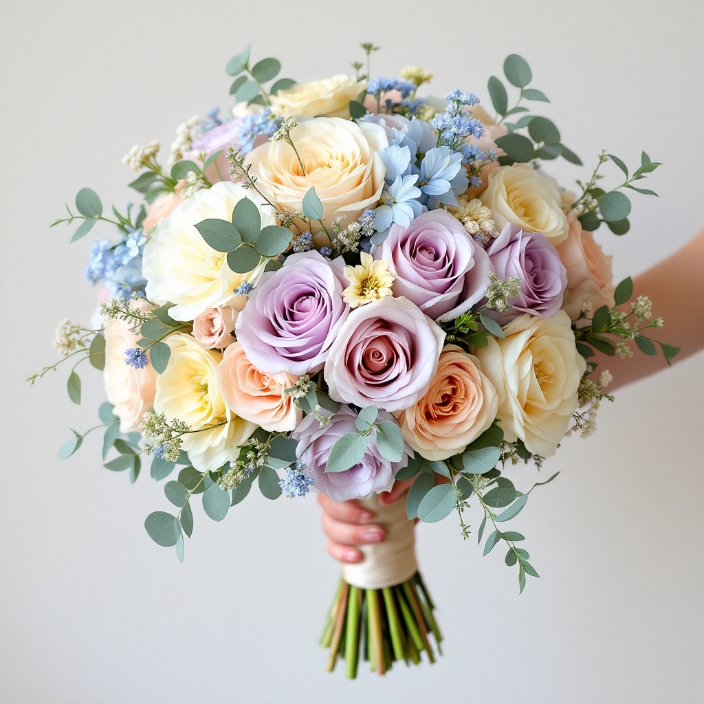 Pastel Bridal Bouquet
