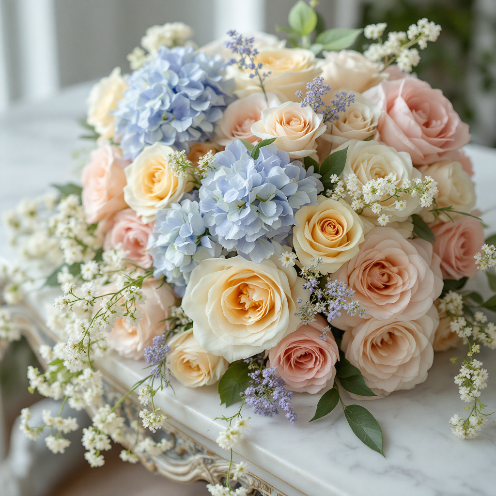 Pastel Dreams floral collection