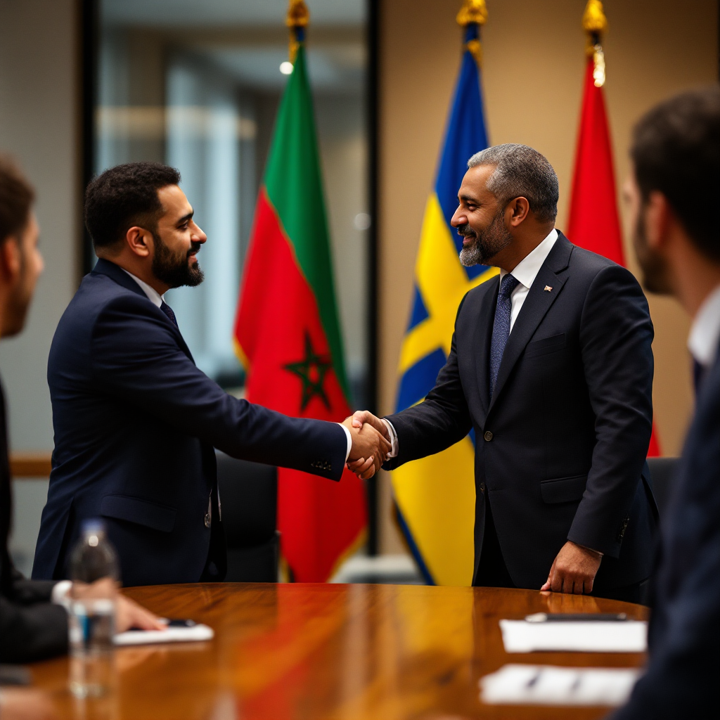 تعاون أمني بين المغرب والسويد - لقاء دبلوماسي رسمي
