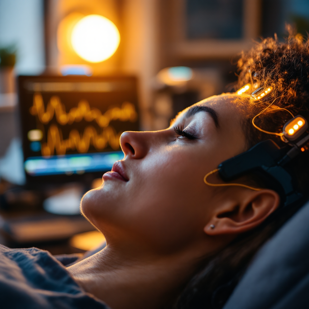 Neurofeedback session at Applied Psychology Centre