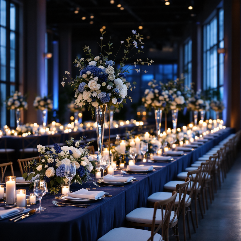 Modern Blue styled event