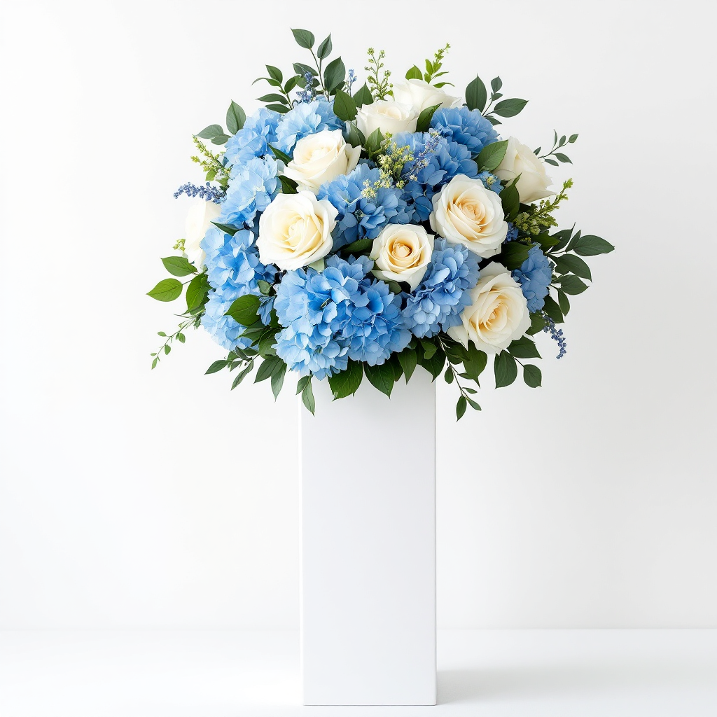 Ceremony Arrangements — pedestal florals