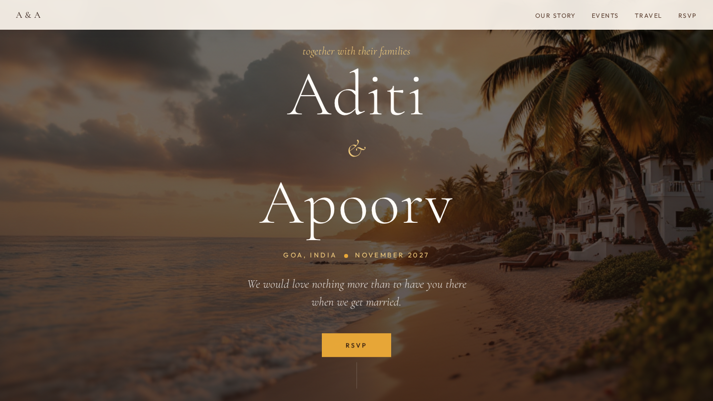 Preview of Aditi & Apoorv — Goa, February 2027