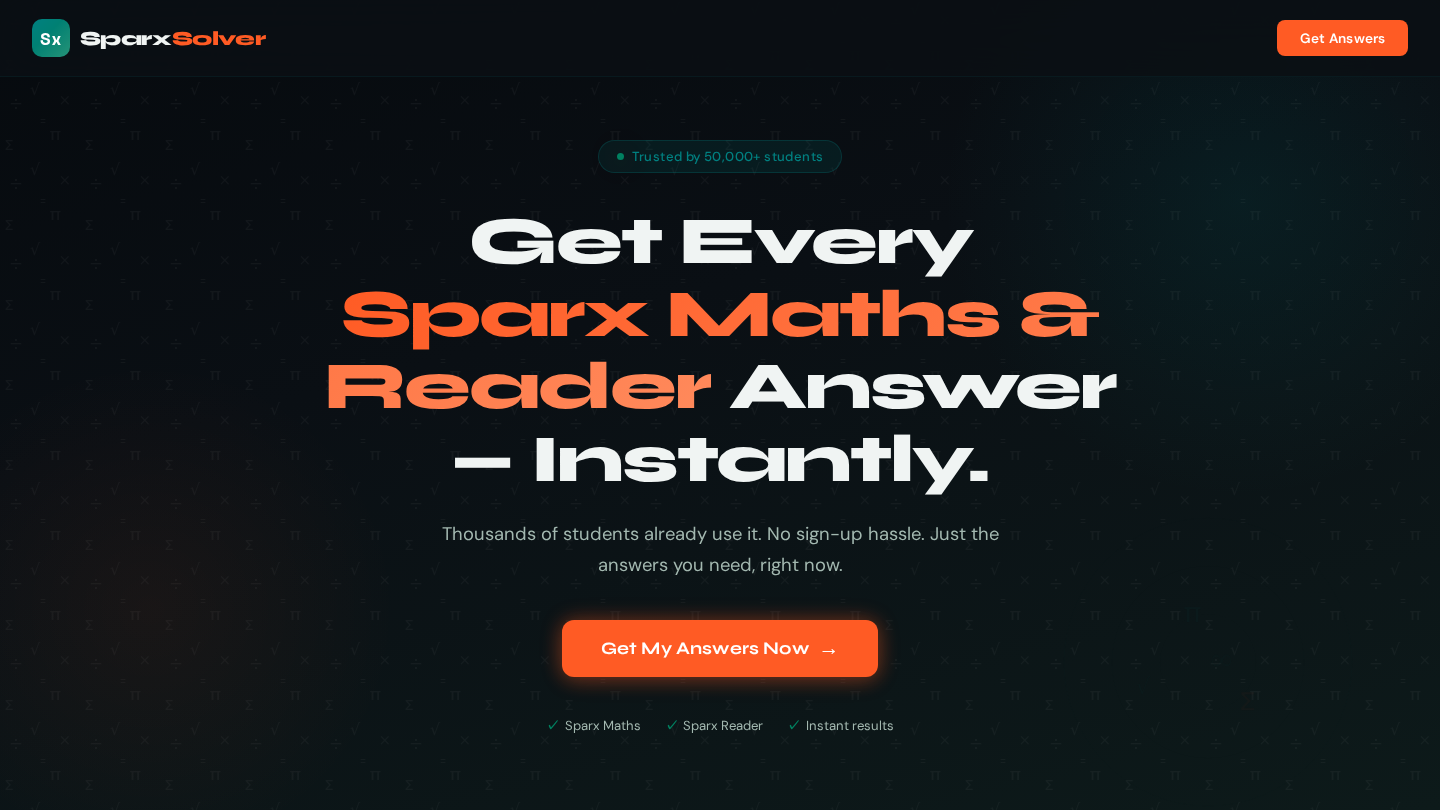 Preview of Sparx Solver